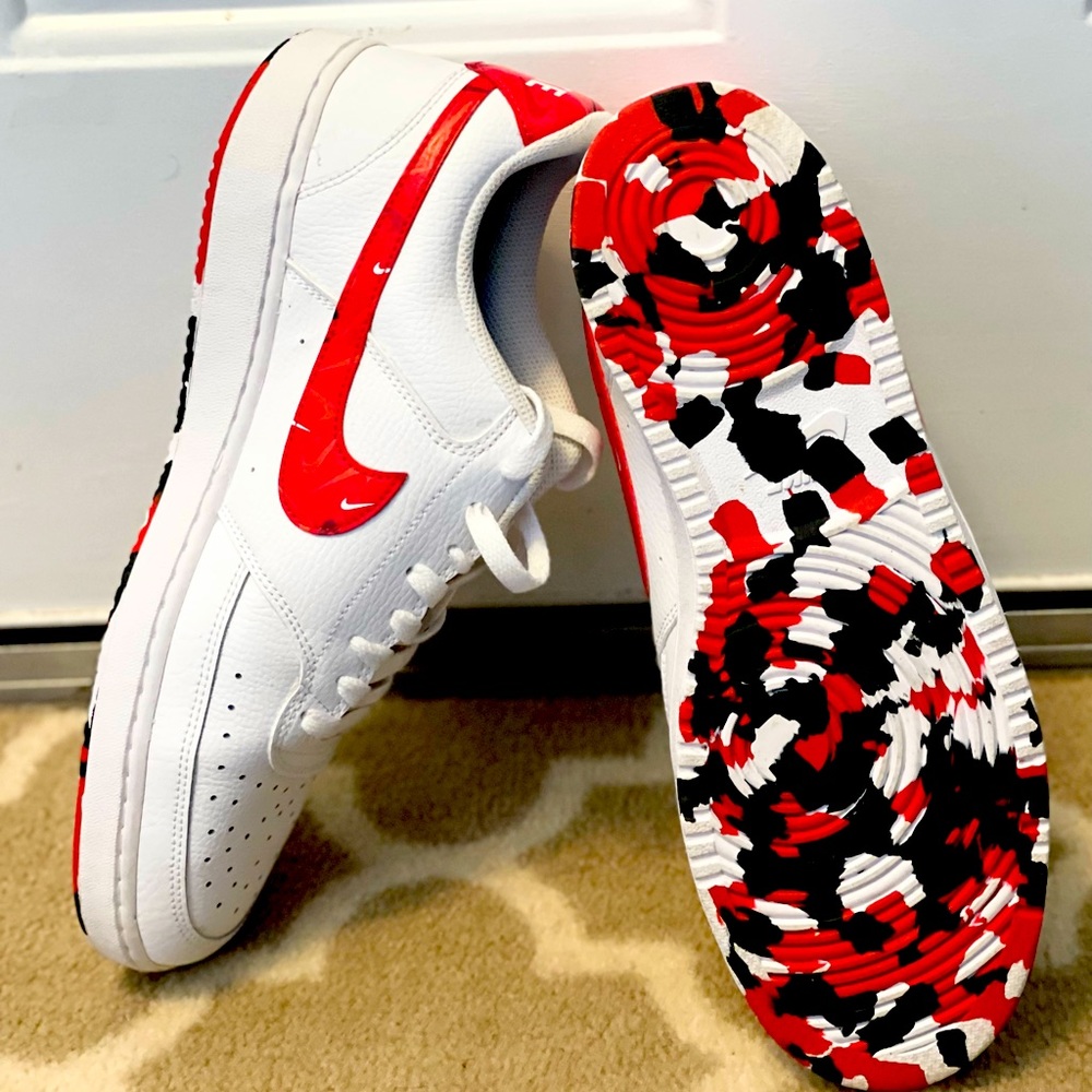 NIKE 🎉 Court Vision Low 'Swoosh Print' 🎉